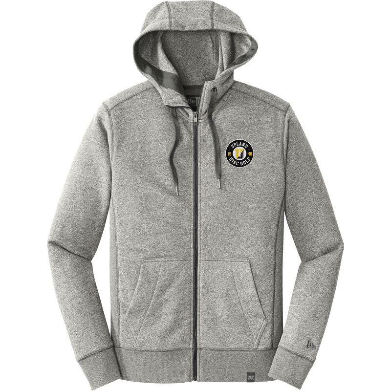 Upland Disc Golf New Era French Terry Full-Zip Hoodie