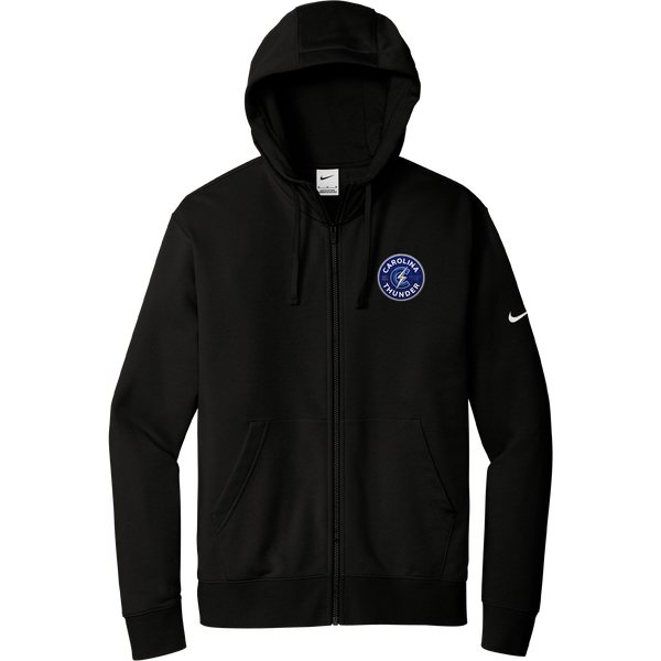 Carolina Thunder Nike Club Fleece Sleeve Swoosh Full-Zip Hoodie