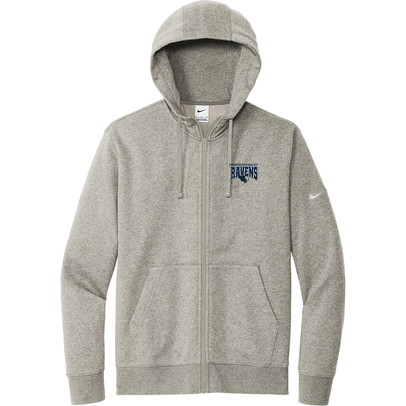 Kensington Valley Ravens Nike Club Fleece Sleeve Swoosh Full-Zip Hoodie