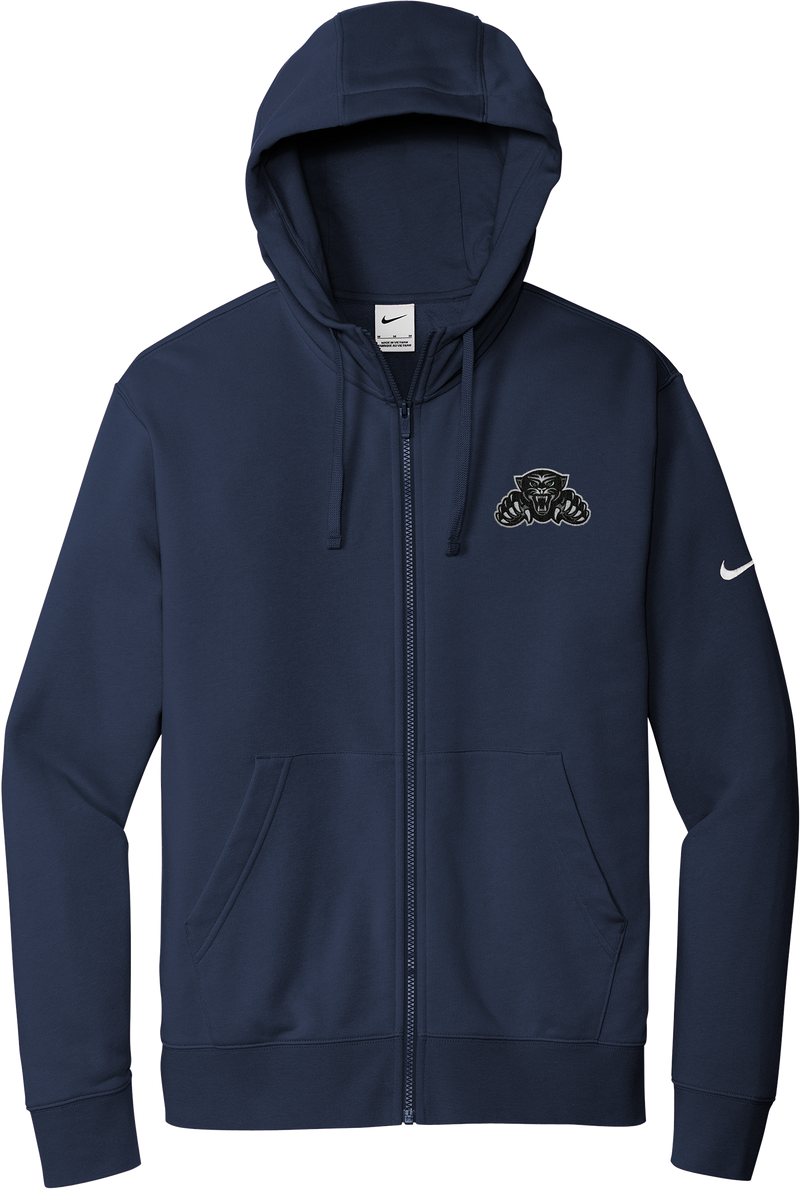 Igloo Jaguars Nike Club Fleece Sleeve Swoosh Full-Zip Hoodie