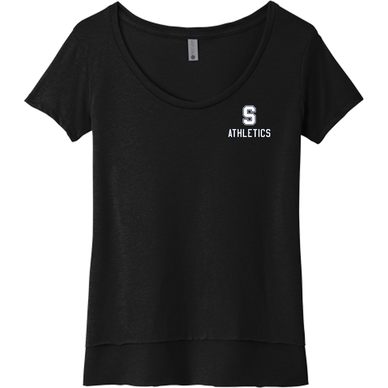 Midd South Athletics Womens Festival Scoop Neck Tee