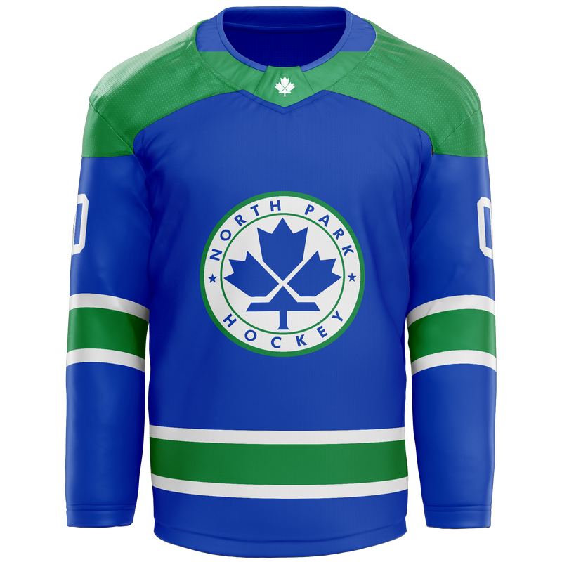 North Park Youth Player Cut and Sew Tackle Twill Jersey