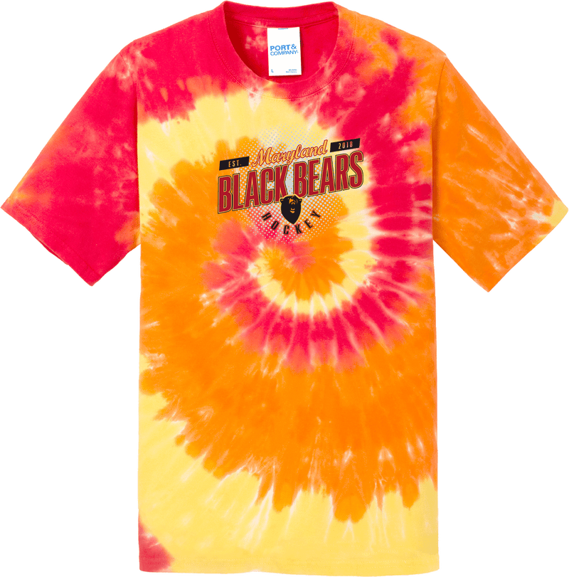 Maryland Black Bears Youth Tie-Dye Tee