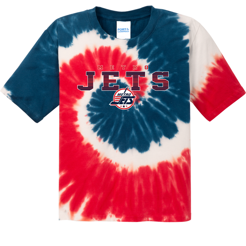 Metro Jets Youth Tie-Dye Tee