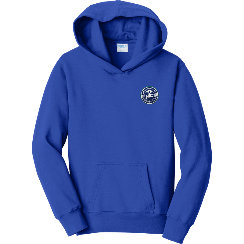 NYC Hockey Club Youth Fan Favorite Fleece Pullover Hooded Sweatshirt