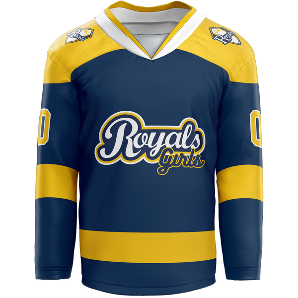 Royals Girls Adult Player Hybrid Jersey