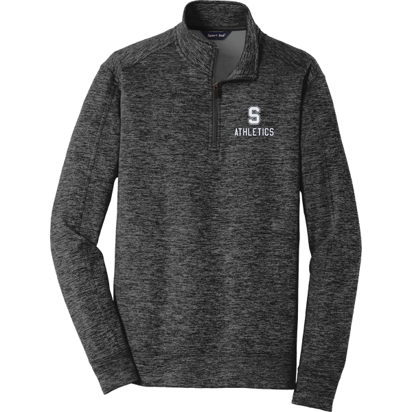 Midd South Athletics PosiCharge Electric Heather Fleece 1/4-Zip Pullover