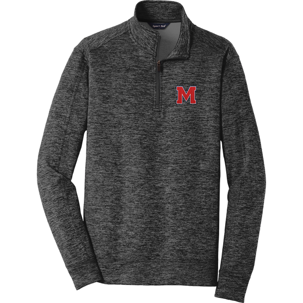 Mount St. Charles PosiCharge Electric Heather Fleece 1/4-Zip Pullover