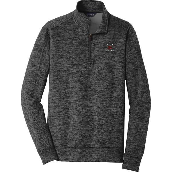 Navesink PosiCharge Electric Heather Fleece 1/4-Zip Pullover