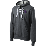 Curry College Lace Up Pullover Hooded Sweatshirt