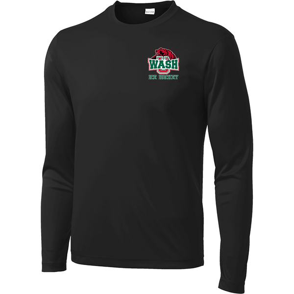 Wash U Long Sleeve PosiCharge Competitor Tee