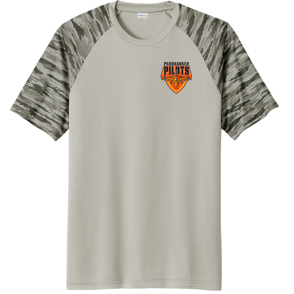 Pennsauken Pilots Drift Camo Colorblock Tee