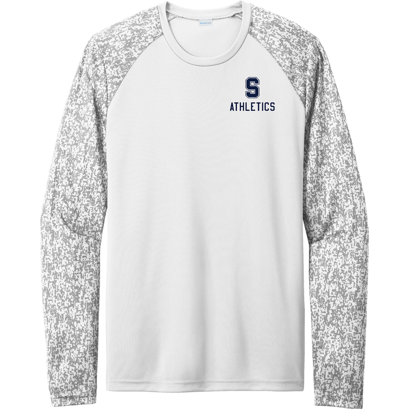 Midd South Athletics Long Sleeve Digi Camo Tee