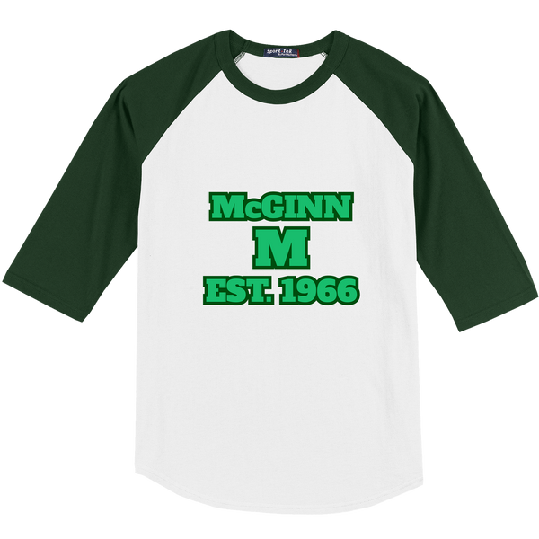 McGinn Elementary 'Varsity Block' Sport-Tek Colorblock Raglan Jersey