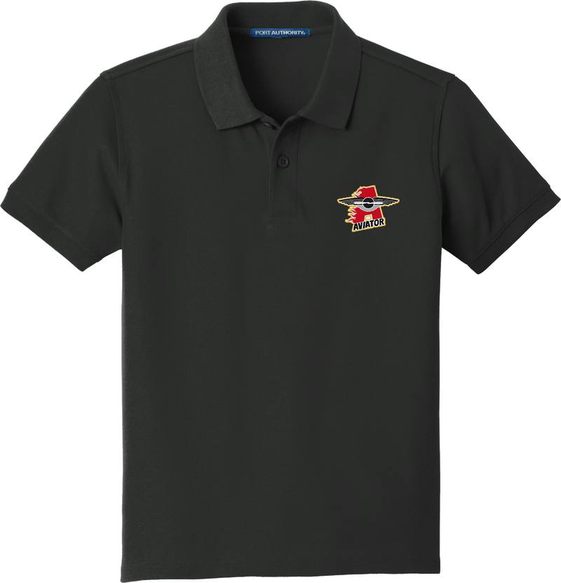 NY Aviators Youth Core Classic Pique Polo