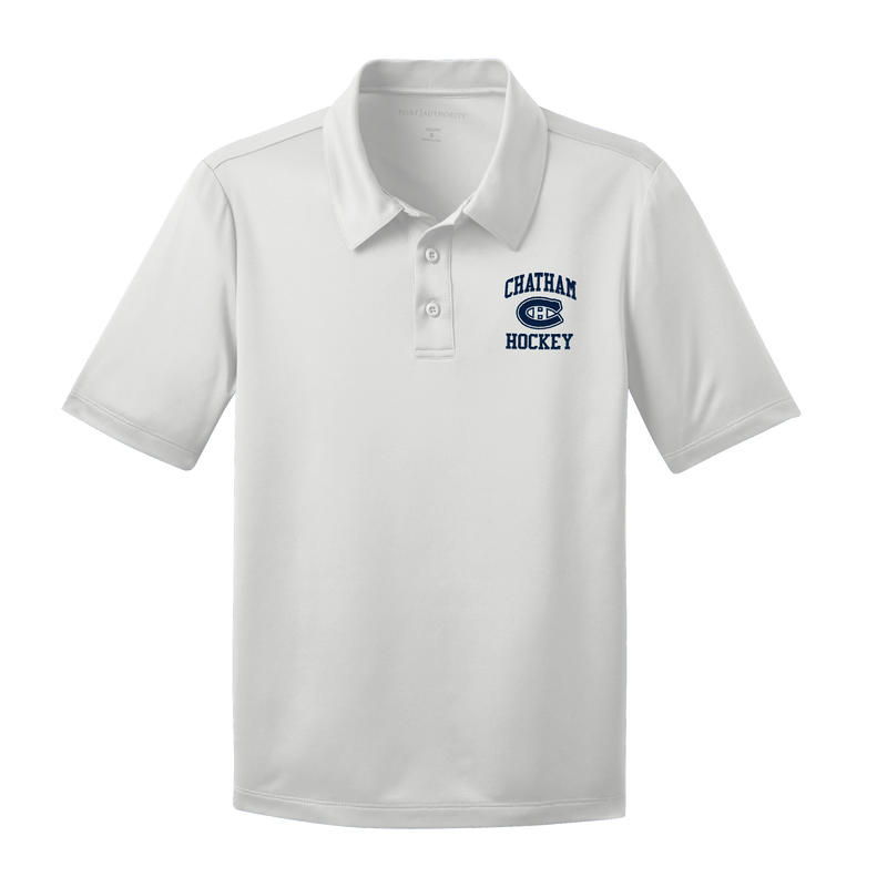 Chatham Hockey Youth Silk Touch Performance Polo