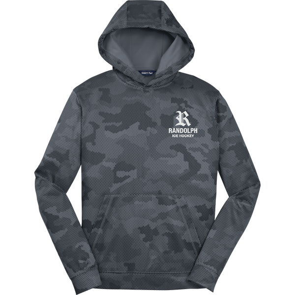 Randolph Hockey Youth Sport-Wick CamoHex Fleece Hooded Pullover