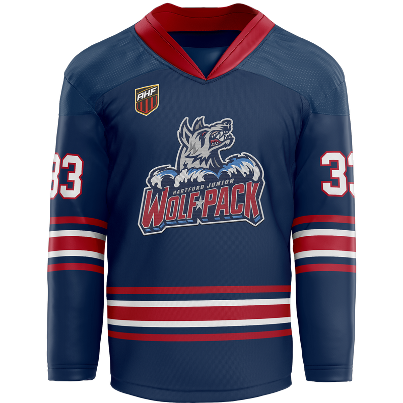 AHF Hartford Jr. Wolfpack Adult Player Hybrid Jersey