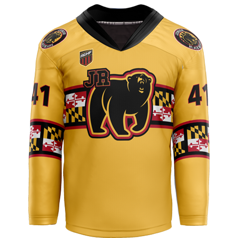 MD Lady Jr. Black Bears Adult Player Sublimated Jersey