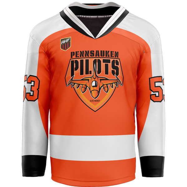 Pennsauken Pilots Adult Player Hybrid Jersey